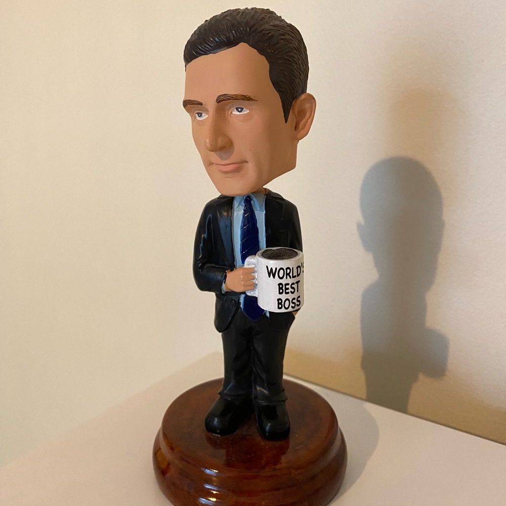 Michael Scott World's Best Boss Bobblehead